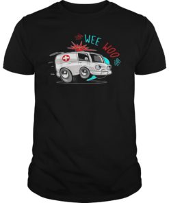 WEE WOO Paramedic T-Shirts Funny Paramedic shirt & Gift