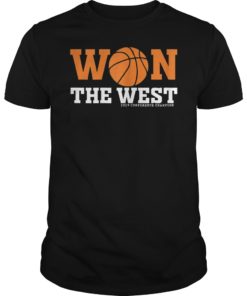 Warriors Won The West Shirt