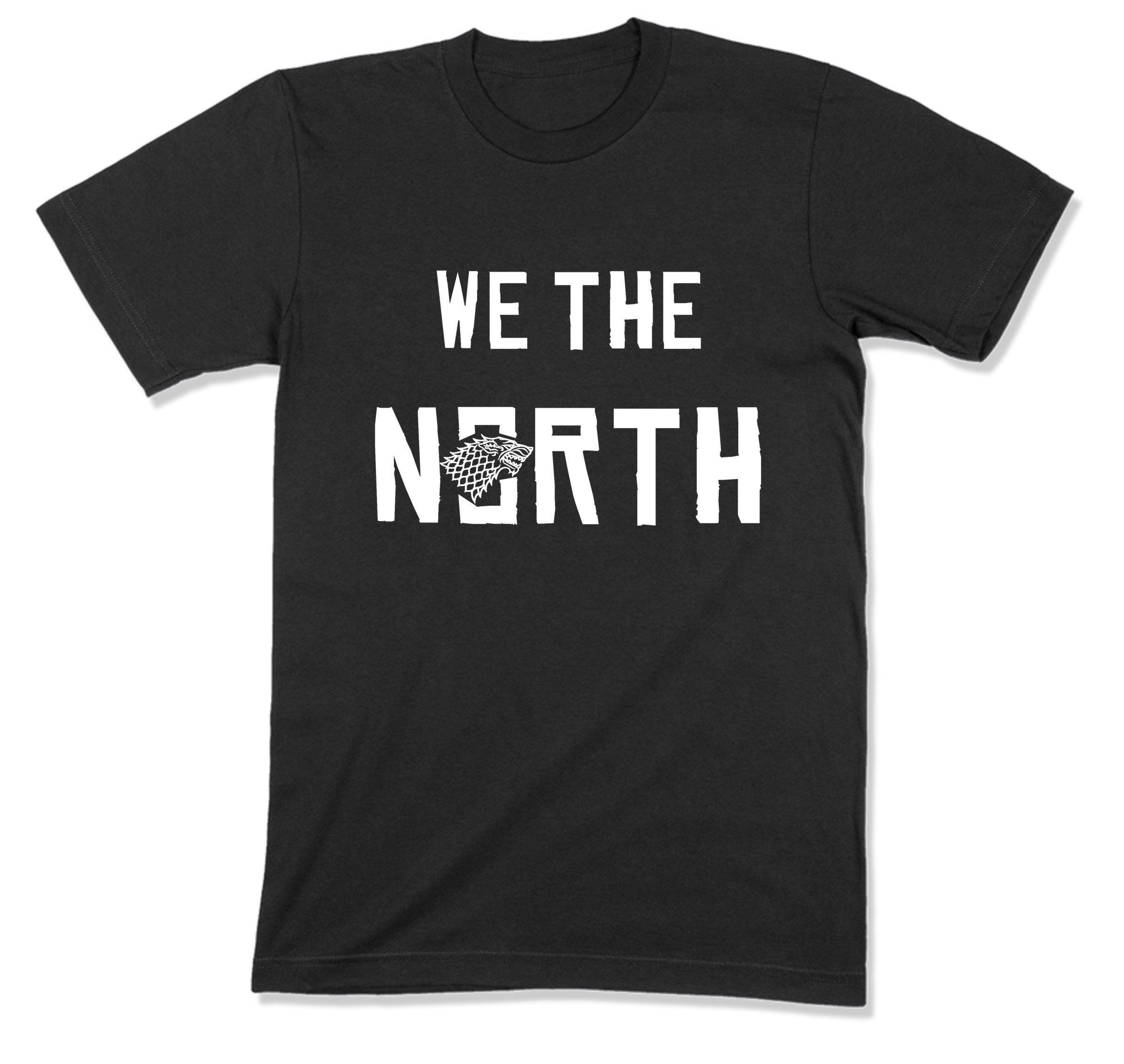 We The North Tee Game of Thrones House Stark Raptors T Shirt ...