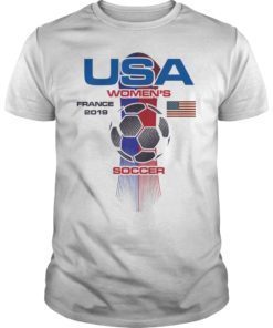 Women Soccer USA Shirt France 2019 World Championship