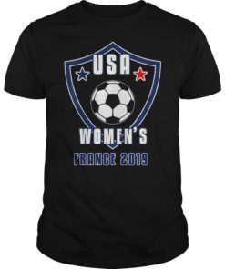 Women Soccer USA Team France 2019 Shirt