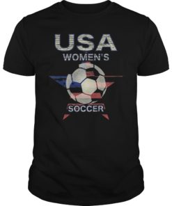Women Soccer USA Team France 2019 World Tournament T-Shirt