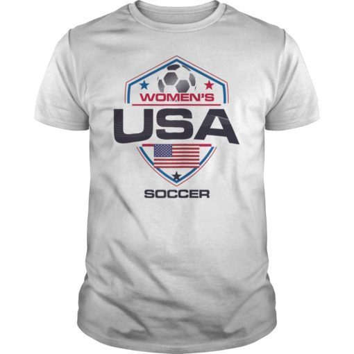 Women USA Soccer Team France 2019 Cup T-Shirt