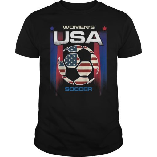 Women USA Soccer Team France 2019 Tee Shirt