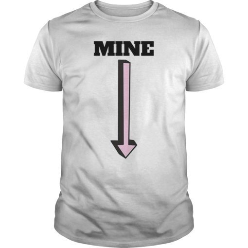 Womens SNL Leslie Jone MINE Arrow Shirt