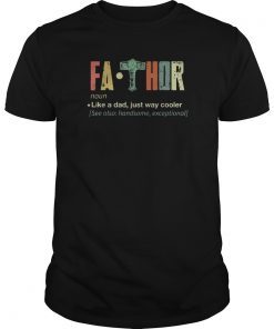 fa-thor The Man The Myth The Legend Father's Day Gif Shirt