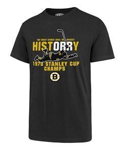 Stanley Cup Boston Bruins St. Louis Blues Men's OTS Rival Jersey Knit 1970 Tee Shirt