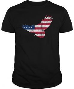 4th Of July American Flag Freedom Eagle T-Shirt USA