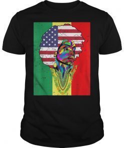 African American Juneteenth Melanin Dashiki Style Shirt Gift
