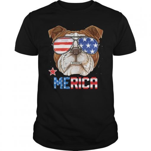 America 4th of July Pug tshirt Patriotic Pug shirt