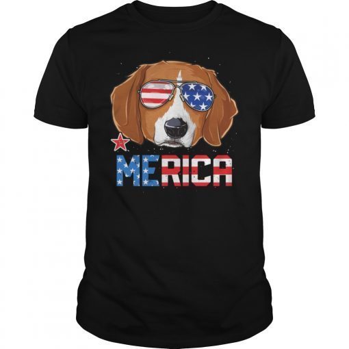 American Flag Labrador Retriever Dog Lover T-Shirt Gift T-Shirt