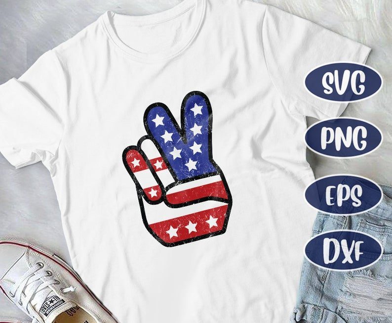 Download Men S T Shirts Peace Sign Shirt For Men Us American Flag Decal Tee 4th Of July Usa Pride Icfwarehousenm