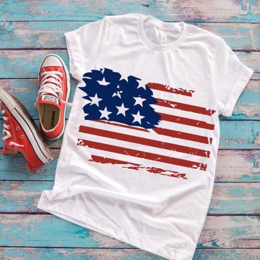 American flag distressed svg, 4th of july svg, Patriotic svg, usa vg, fourth of july svg, memorial day svg, iron on