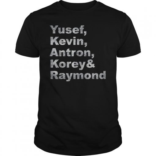 Antron, Yusef, Kevin, Korey and Raymond 2019 T-Shirt