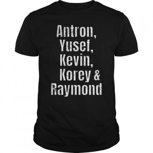 Antron, Yusef, Kevin, Korey and Raymond Tee Shirt