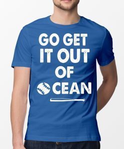 Baseball Go Get It Out Of Ocean LA Dodgers Shirt For Men Women