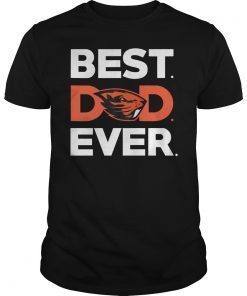 Best Oregon State Beavers Dad Ever T-Shirt Father's Day Gift