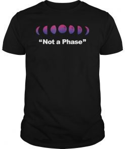 Bi Pride T-Shirt I'm Not a Phase Bisexual Shirt