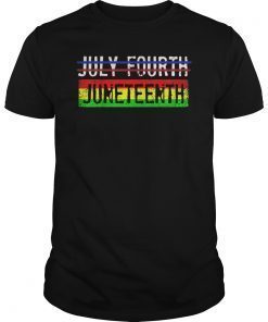 Black History African Freedom Juneteenth Flag Gift T-Shirt