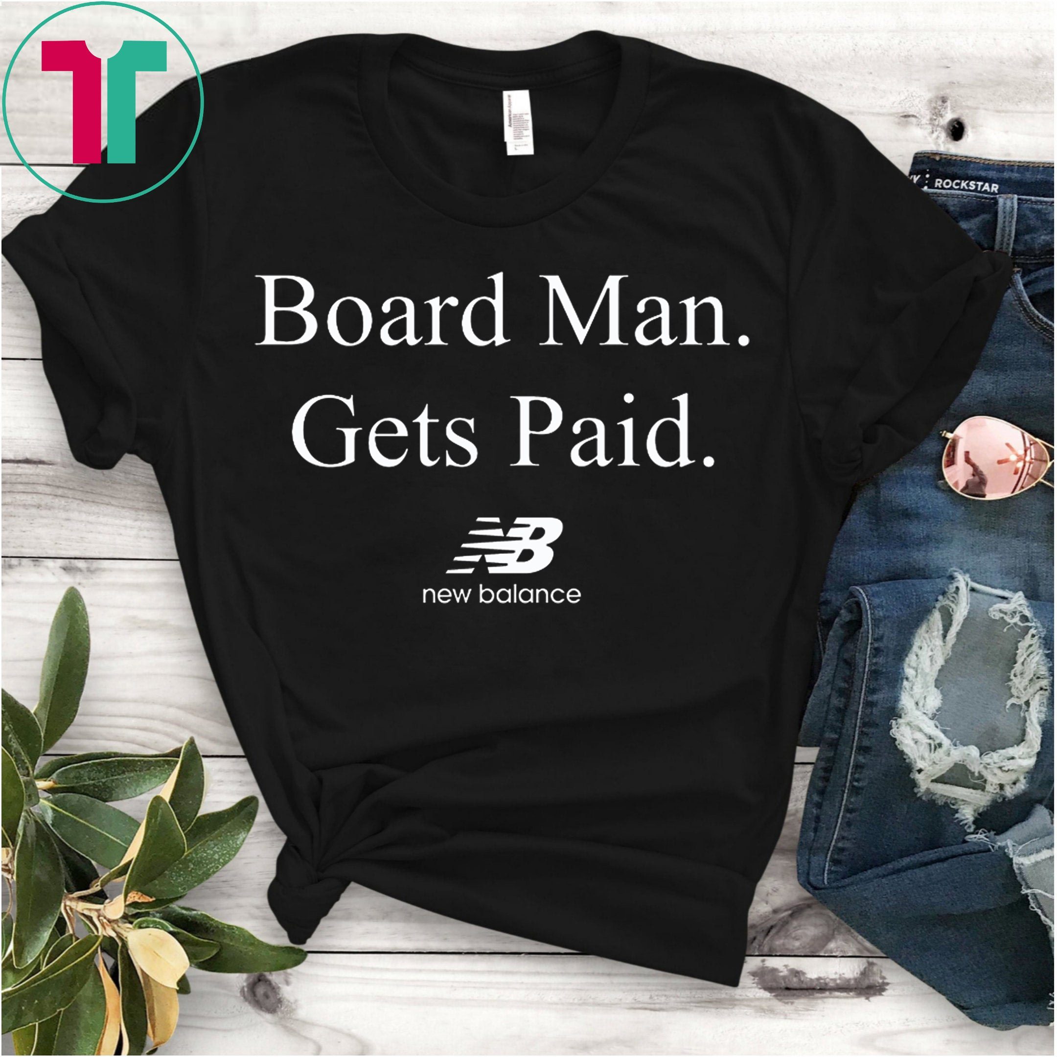 new balance board man shirt