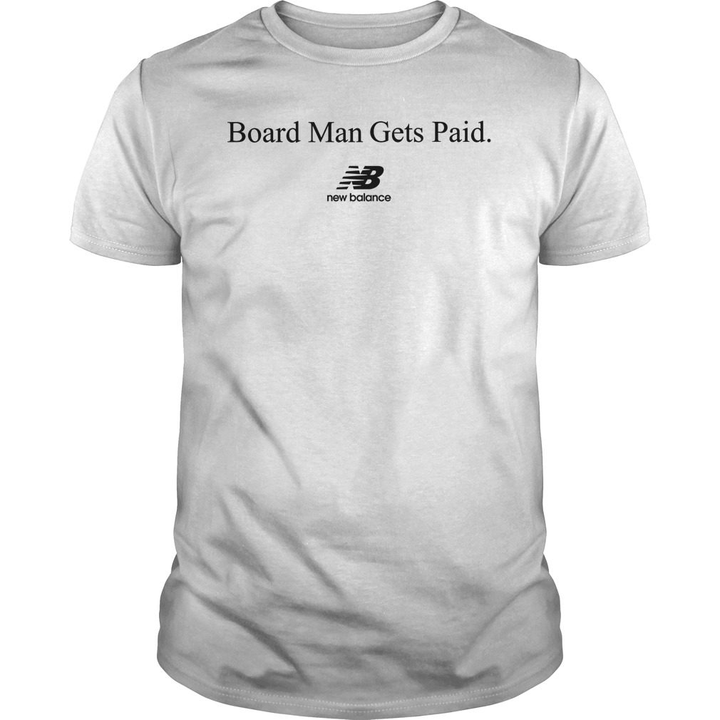 boardman gets paid t shirt new balance