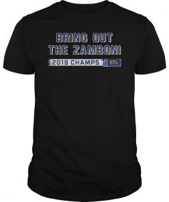 Bring Out The Zamboni St. Louis Hockey Tee Shirt