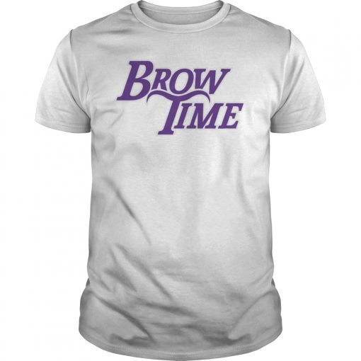 Los Angeles Basketball Brow Time T-Shirt