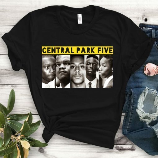 Central Park Five Names Shirt For Men, Women - When They See Us Shirt, Yusef Raymond Korey Antron & Kevin Tshirt, Korey Wise, Central Park 5