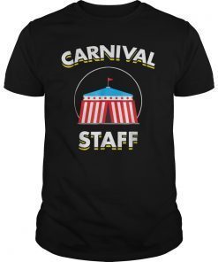 Circus Carnival Staff Children Birthday Party T-Shirts