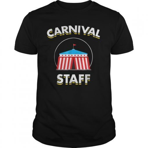 Circus Carnival Staff Children Birthday Party T-Shirts
