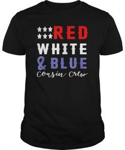 Cousin Crew 4th of July Shirt Kids Family Vacation Group T-Shirt