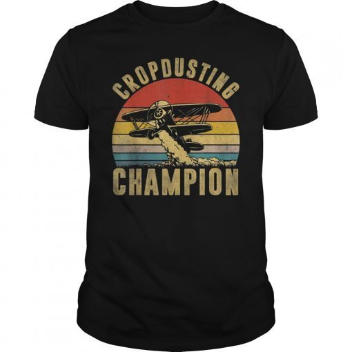Cropdusting Champion Vintage T-Shirt