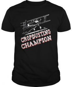 Cropdusting Champion Vintage Tee Shirt