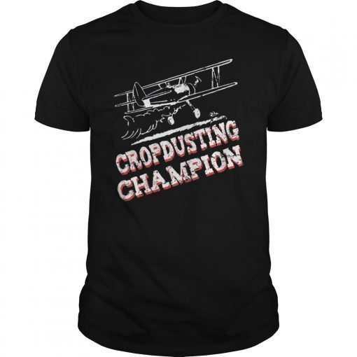 Cropdusting Champion Vintage Tee Shirt