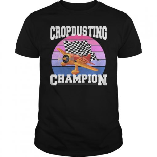 Cropdusting champion duster plane vintage shirt