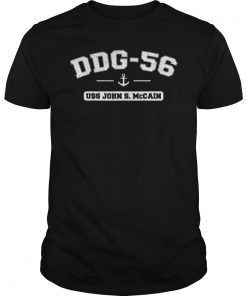 DDG-56 USS John S. McCain Shirts