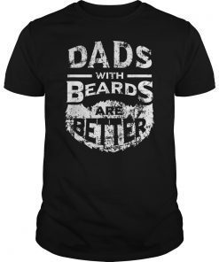 This Stepdads Beard shirt is for the beardiful man who loves taking care of his beard. A great gift idea for Dads, grandpas, uncles, boyfriends or tattooed men who love being bearded! Bearded man daddy dad papa husband stepdad brother uncle father-in-law friend buddy grandpa granddad grandfather on fathers parents day Dads with Beards are Better Father's Day Gifts Distressed