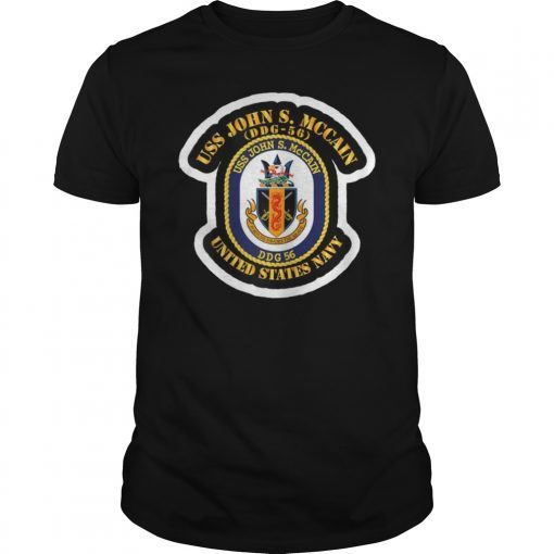 Ddg-56 Uss John S. Mccain TShirt