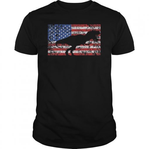 Dinosaur American Flag Shirt Amerisaurus Rex 4th of July