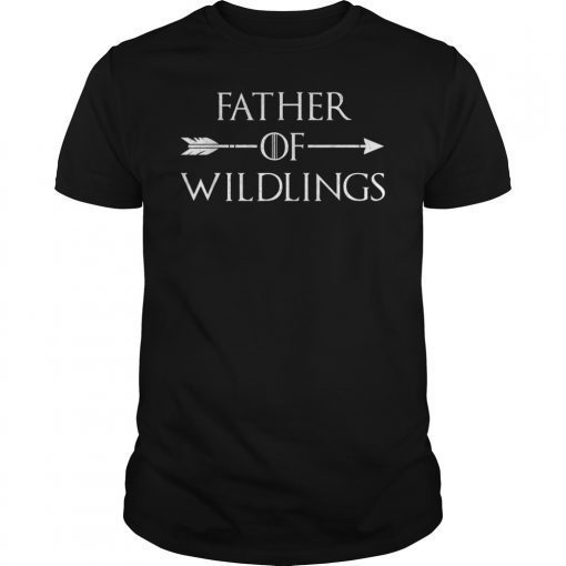 Father Of Wildlings Daddy Gift Father's Day Men T-Shirt