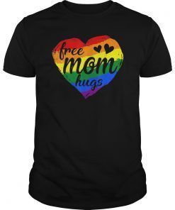 Free Mom Hugs Shirt LGBT Free Mom Hugs Kids Classic Shirt