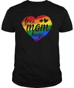 Free Mom Hugs Shirt LGBT Free Mom Hugs Kids Shirt