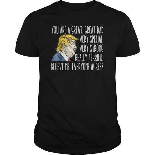 Funny Donald Trump Dad Gift Father's Day Shirts