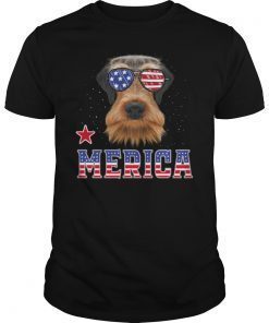 Funny Proud Aussie America Flag T-Shirt tee dog gift