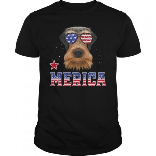 Funny Proud Aussie America Flag T-Shirt tee dog gift