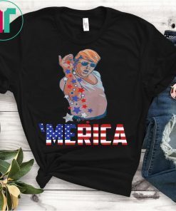 Funny Trump Bae Shirt - 4th July Trump Salt Bae Freedom T-Shirt