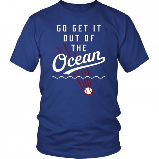 GO GET IT TO THE OCEAN SHIRT MAX MUNCY - LOS ANGELES DODGERS