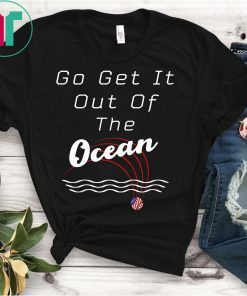 Go Get It out of the Ocean LA Dodgers Max Muncy Blue T-Shirt