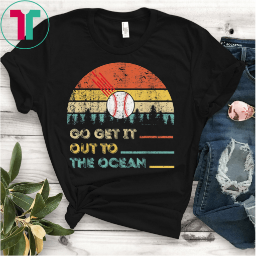 Go Get It out of the Ocean Vintage Retro T-Shirt