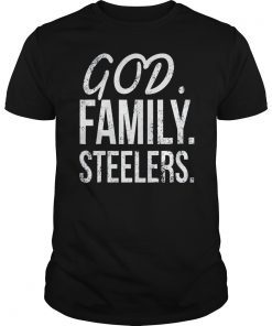 God Family Steelers Tee Shirt